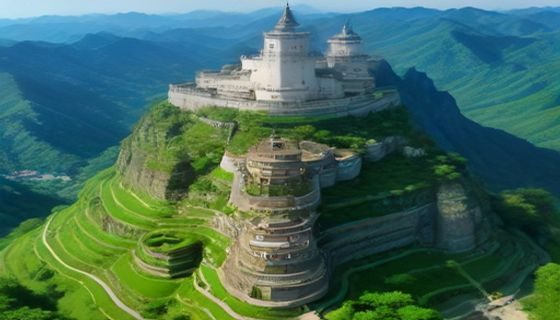 旅行者出发前在城市机场候机，手持地图与行李，神情期待，背景是现代化候机大厅的明亮灯光